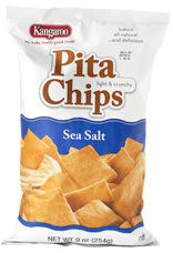 Kangaroo Pita Chips - Sea Salt